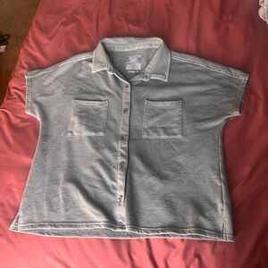 C&C California Light Blue Button Down Shirt